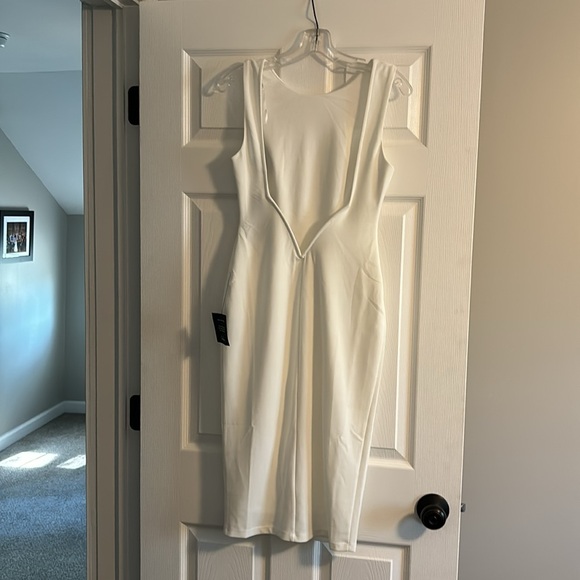 Lulus white short low back dress - Picture 2 of 3
